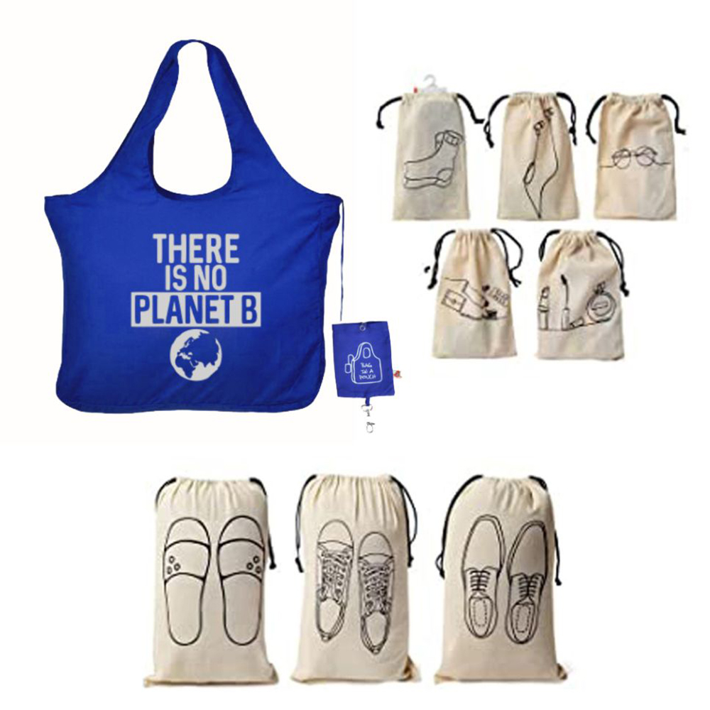 combo-with-5-cotton-travel-pouches-and-3-shoe-cover-men-home-storage-pack-of-8